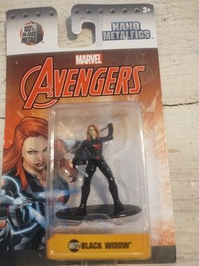 Nano metalfigs jada toys marvel Avengers Black widow Die cast metal
